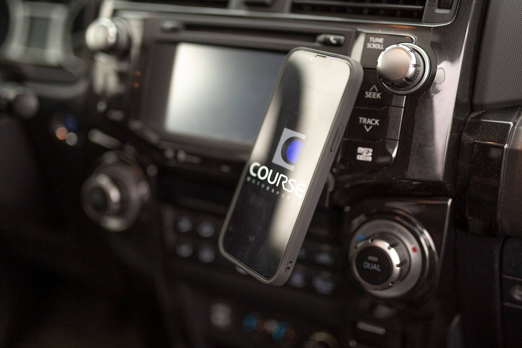 Course Motorsports Direct Fit Phone Mount | 5th Gen 2010-2024 Toyota 4Runner