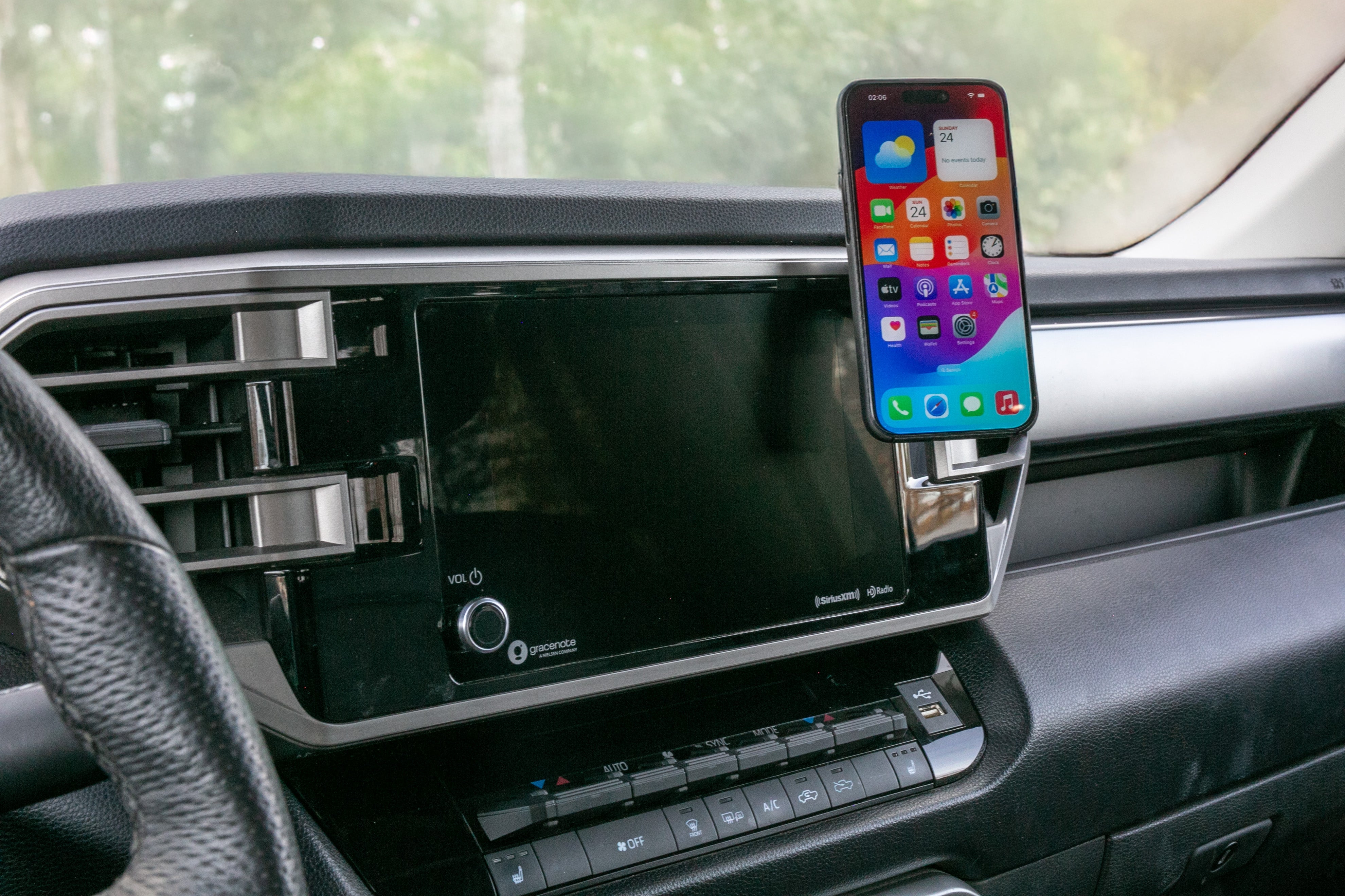 Course Motorsports Direct Fit Phone Mount | 22-26 Tundra & 23-26 Sequoia | Large Screen Dash