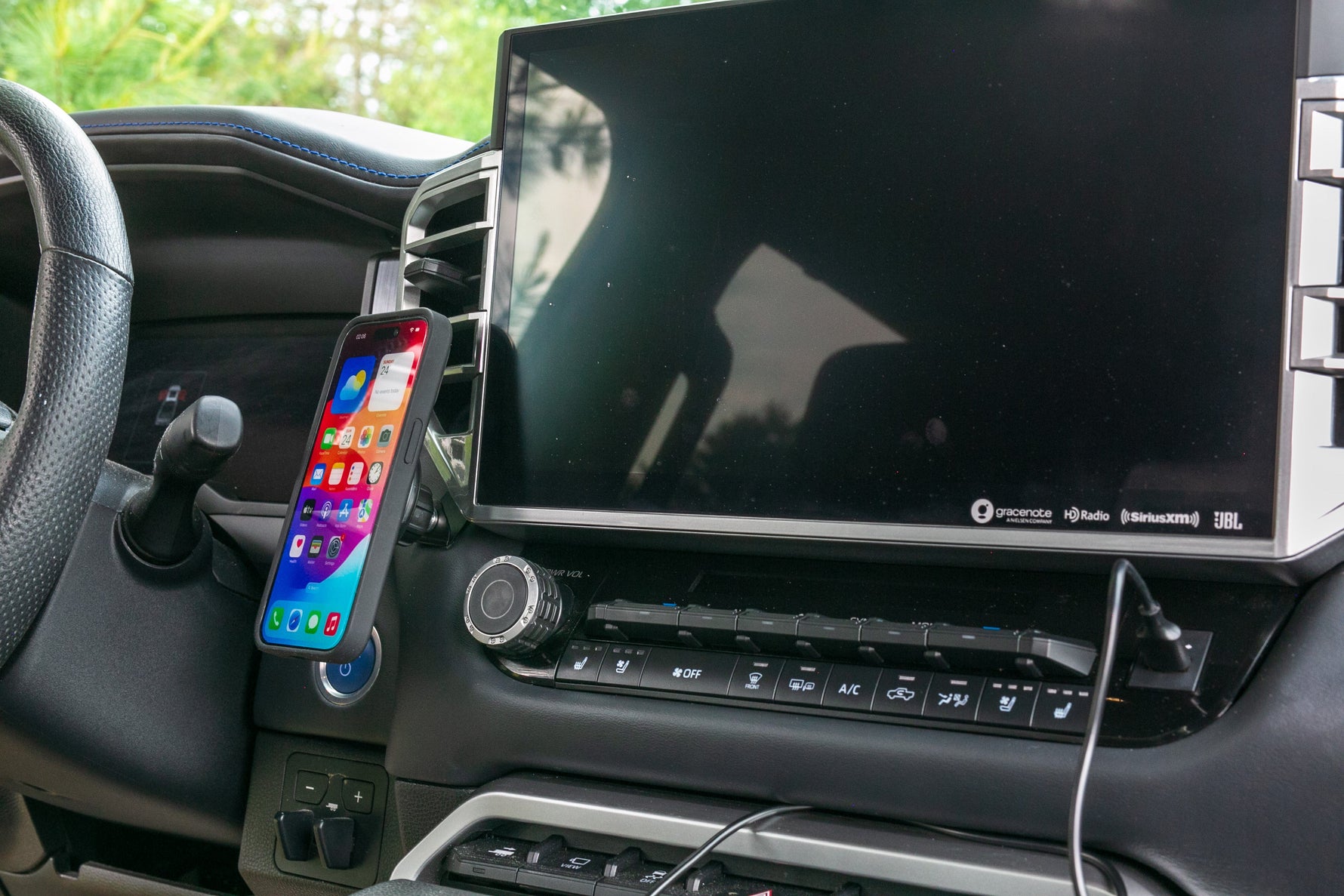 Course Motorsports Direct Fit Phone Mount | 22-26 Tundra & 23-26 Sequoia | Large Screen Dash