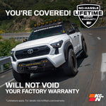 K&N 63 Series Cold Air Intake | 4th Gen 2024-2026 Toyota Tacoma 2.4L Turbo | +15.6 HP