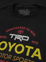 Tee Luv Toyota TRD Motor Sports Racing Development T-Shirt - Black