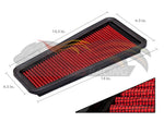 Rtunes Racing Dry Panel Air Filter for Toyota Tacoma, Tundra, 4Runner & FJ Cruiser (03–15) 4.0L V6 GF-1548