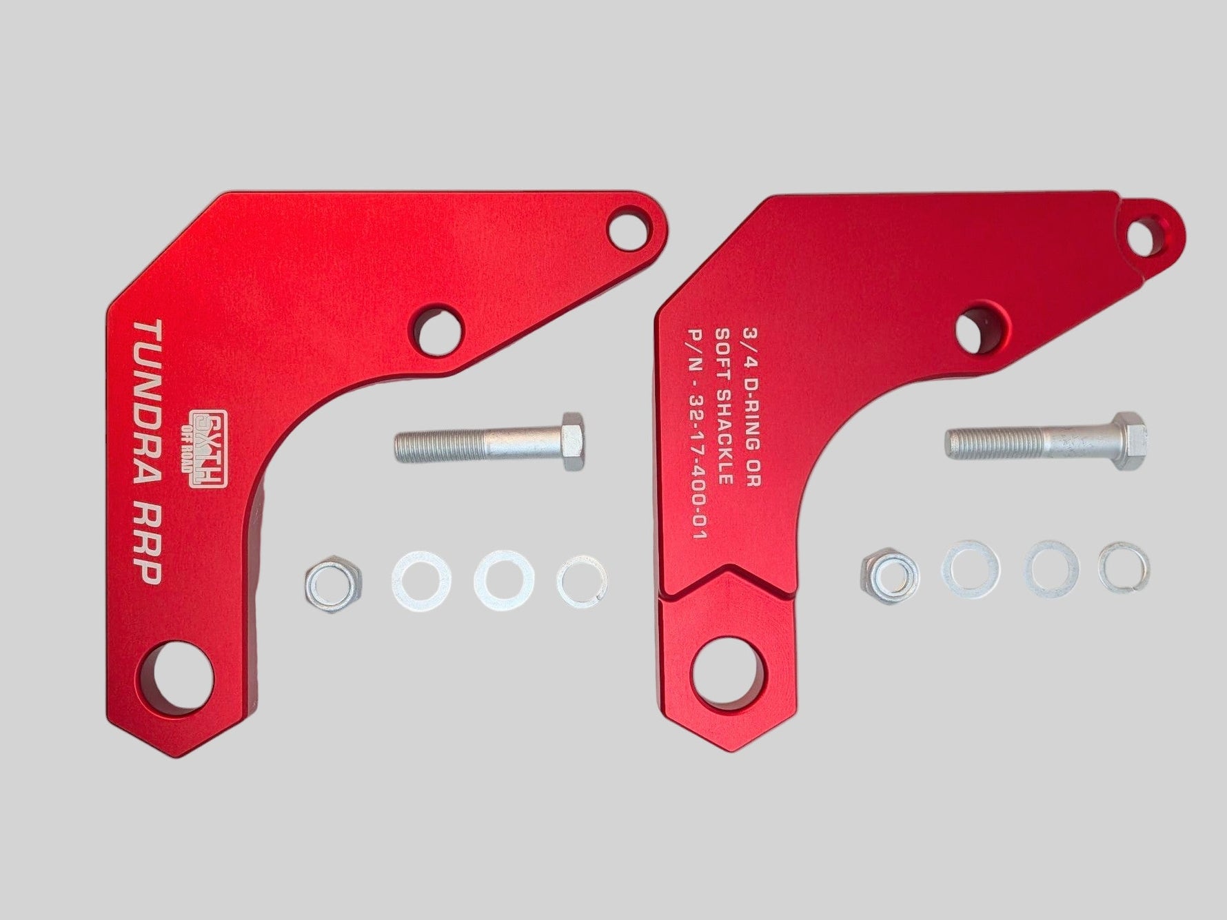 SXTH Rear Recovery Points | 3rd Gen 2022-2026 Toyota Tundra | 15,000 lb, 7075 Aluminum