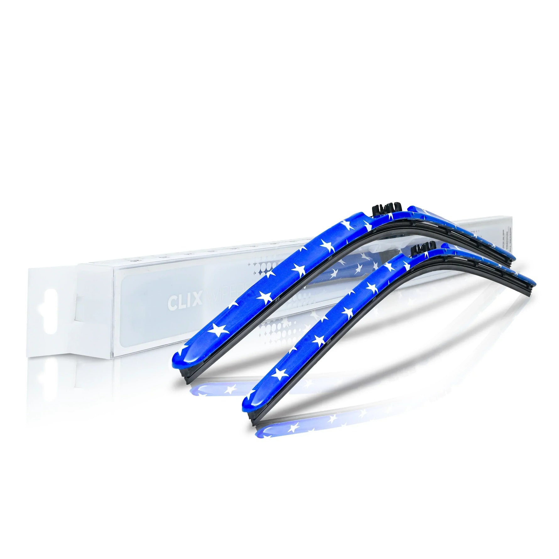 Clix Wiper Blades for Toyota Tacoma 2005-2023 | Click-On Install, 20+ Colors