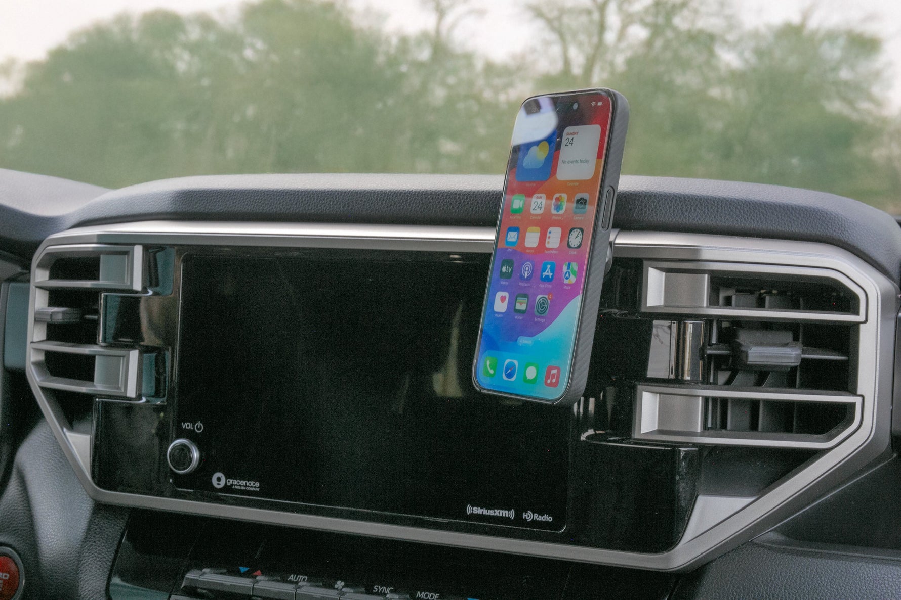Course Motorsports Direct Fit Phone Mount | 22-26 Tundra & 23-26 Sequoia | Large Screen Dash