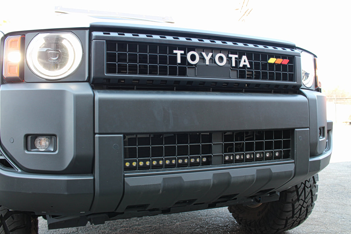 M&R Automotive Single 30in Light Bar SLIM for Toyota Land Cruiser 250 (24-26)