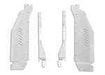 Miller CAT V2 catalytic converter shield for 2022-2026 Toyota Tundra Hybrid in aluminum or 12-gauge stainless steel