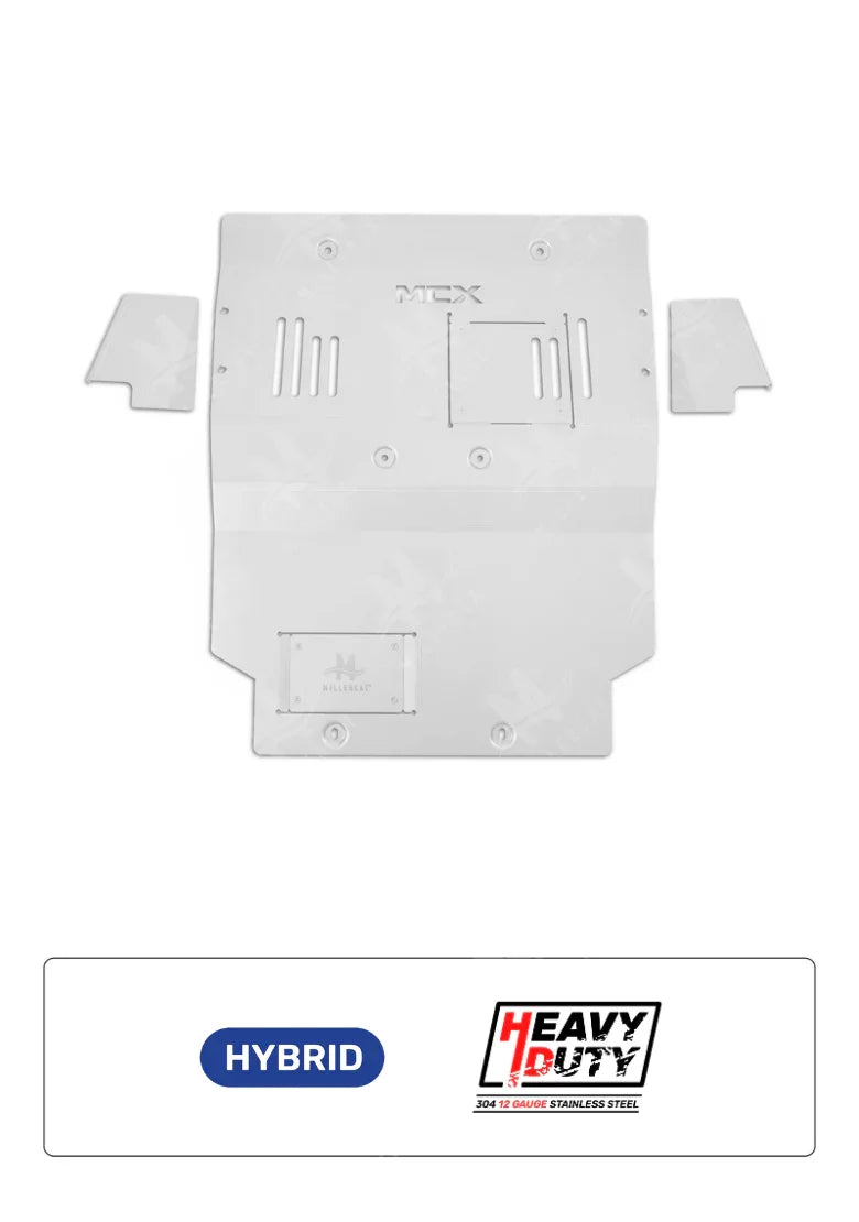 Miller CAT MCX Engine Skid Plate | 8th Gen 2024-2026 Toyota Land Cruiser Hybrid