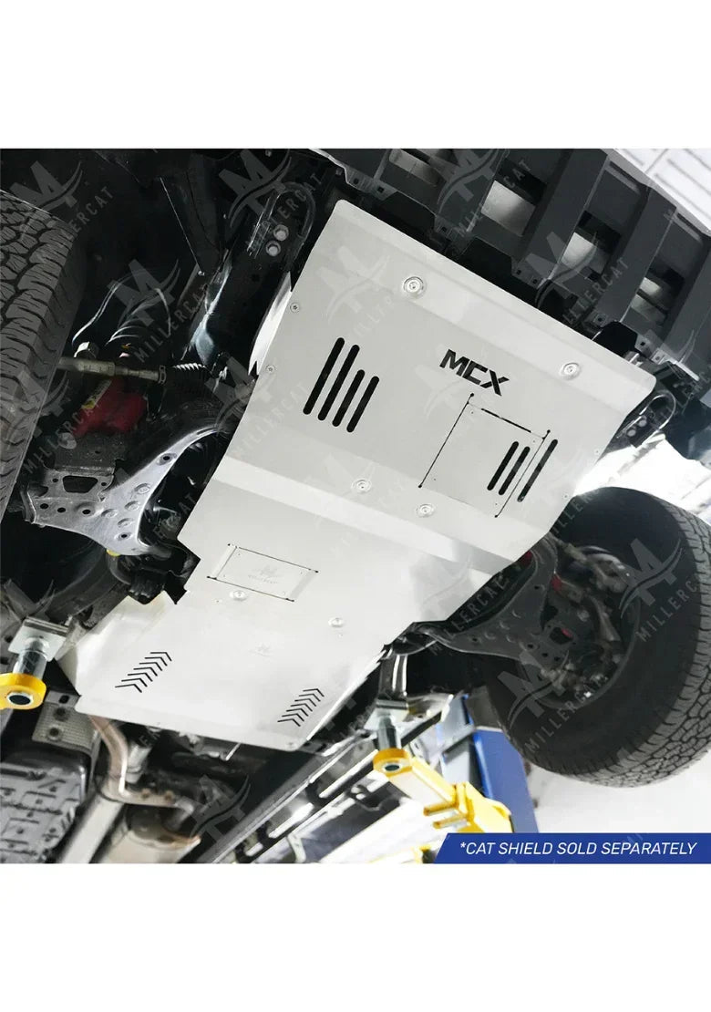 Miller CAT MCX Engine Skid Plate | 6th Gen 2025-2026 Toyota 4Runner | Oil Filter Access Built In