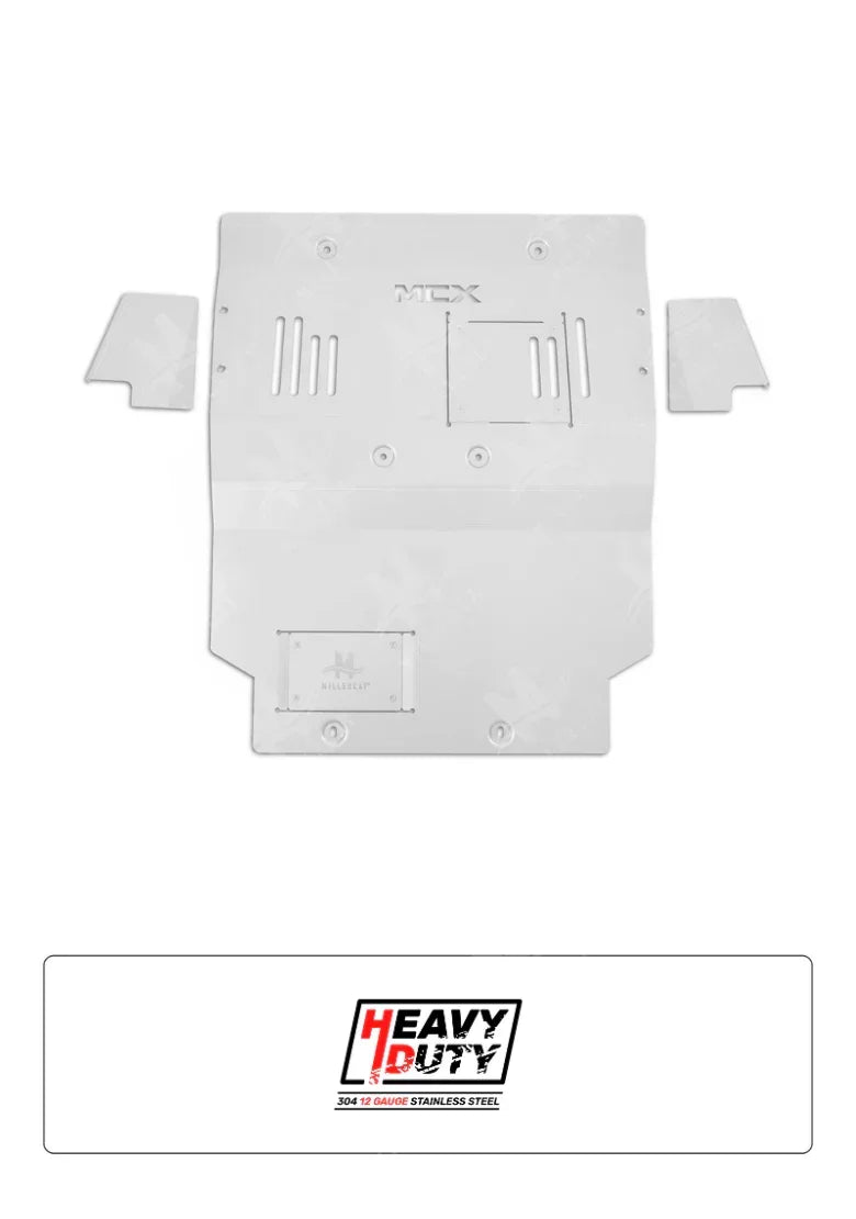 Miller CAT MCX Engine Skid Plate | 6th Gen 2025-2026 Toyota 4Runner | Oil Filter Access Built In
